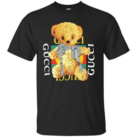 gucci bear logo|gucci xxv shirt.